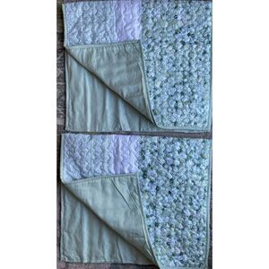 Madison Park Quilted Floral Bed Pillow Sham Set